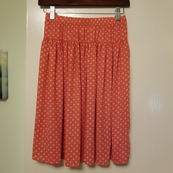 Ace Delivery brand Pink Polka Dot Skirt - Picture 3 of 4